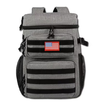 26 Qt. Soft-Side Leakproof Tactical Backpack Cooler Insulated Waterproof Bag for Beach, Travel, Camping, Hiking