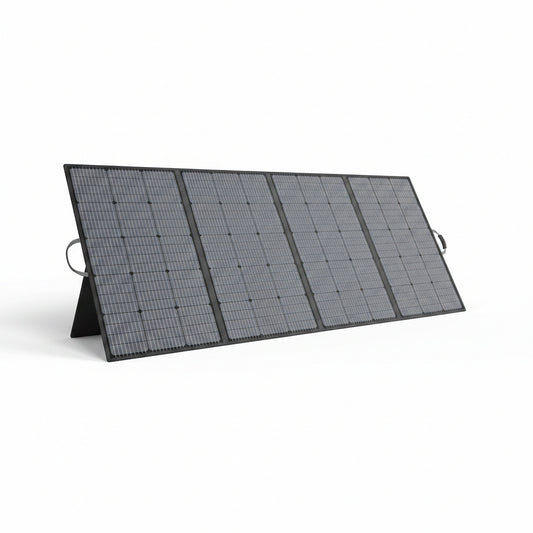 400W Portable Solar Panel, Lightweight Foldable Solar Panels Complete with an Adjustable Kickstand, IP67 Waterproof Solar Charger for Outdoor Camping, Portable Power Station, Motorhome, RV