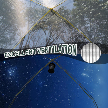 Tent 4/6 Person Blackout Camping Tent with Rainfly | Waterproof Portable Double Layer Family Dome Tent for Camping for Outdoor Camping&Hiking