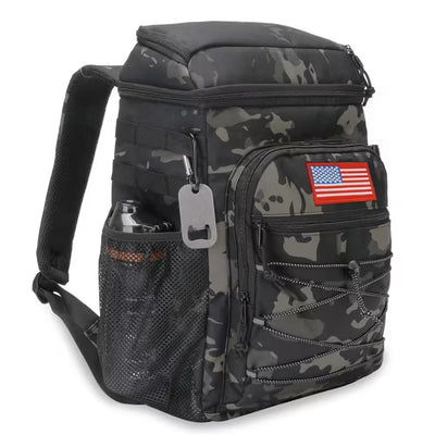 26 Qt. Tactical Insulated Leak-Proof Waterproof Heavy Duty Backpack Cooler for Outdoor Camping Hiking Beach