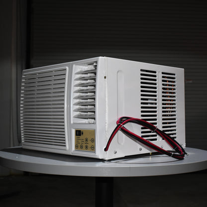 24V DC Window Air Conditioner & Heater runs directly off battery