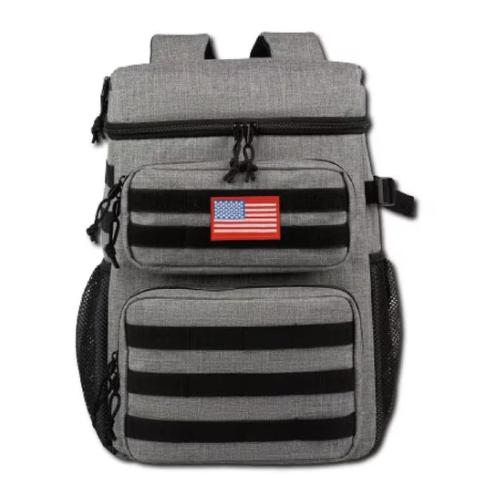 26 Qt. Soft-Side Leakproof Tactical Backpack Cooler Insulated Waterproof Bag for Beach, Travel, Camping, Hiking
